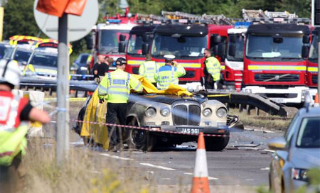 Se eleva a 11 el número de los muertos en el accidente aéreo de Sussex